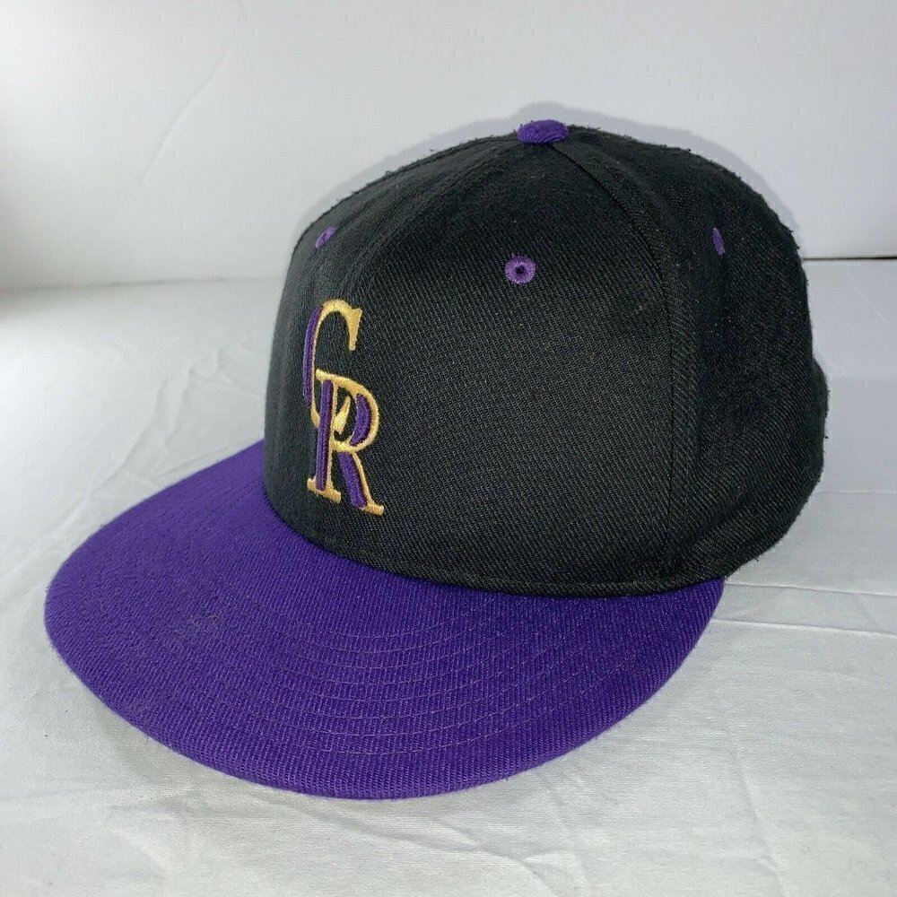 Nike Colorado Rockies MLB Flex-fit Dri-Fit Hat Cap - Picture 2 of 9